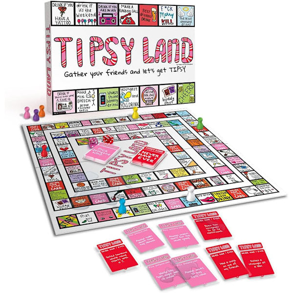 Drinking Games for Adults, Funny Party Interactive Drinking Games with Crush Friend for Christmas, Family Games or All Occasions.