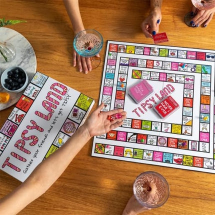 Drinking Games for Adults, Funny Party Interactive Drinking Games with Crush Friend for Christmas, Family Games or All Occasions.