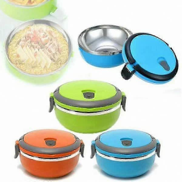 Vacuum Insulated Stainless Steel Food Container, Portable Food Thermos for Travel_yux.