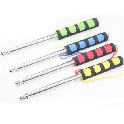 New 2M Portable Extendable Handheld Windsock Flagpole Telescopic Random Color 2m.