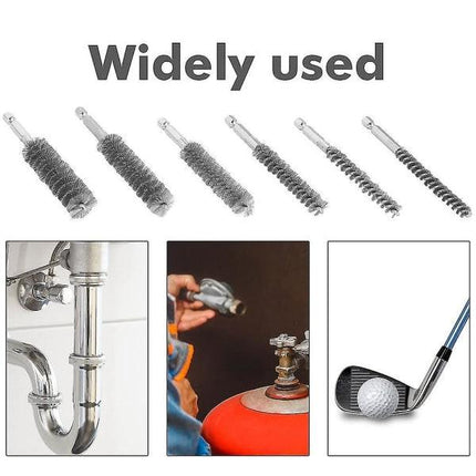 pcs wire brushes for drilling, small wire brush in different sizes, for cleaning, cleaning.