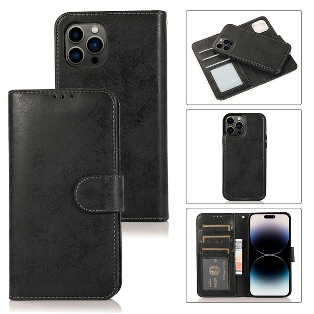 iPhone 16 Wallet Case Magnet Black Black_max Black.