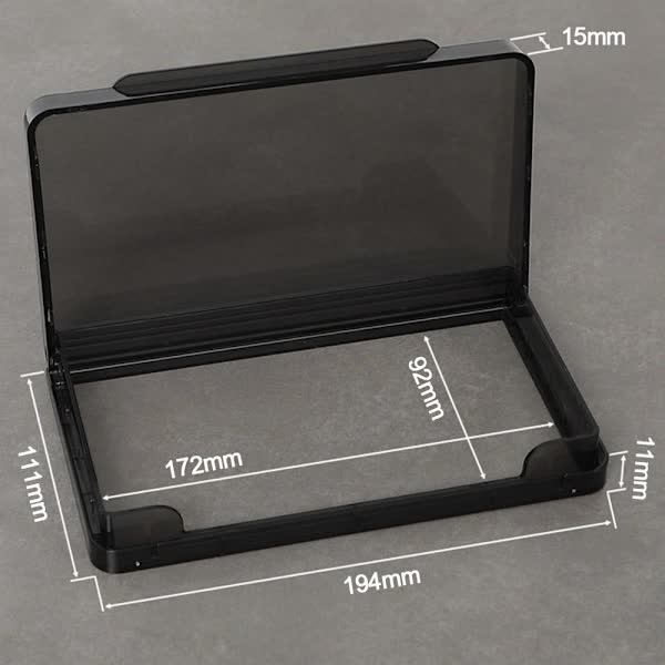 Switch Protective Cover Socket Waterproof Box TRANSPARENT transparent.