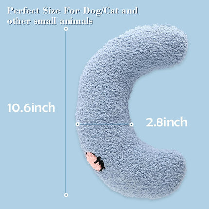 Cat Pillow, Soft Pet Toy, Soothing Cat Pillow for Dogs with Anxiety, U-Shaped Pillow, Dog Bed for Better Sleep and Comfort, Cat Plush Toy.