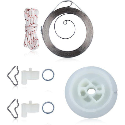 Starter Cord with Starter Spring and Detent for Stihl Fc55 Fs55 Fs45 Fs46 Fs38 Hl45 Trimmer.