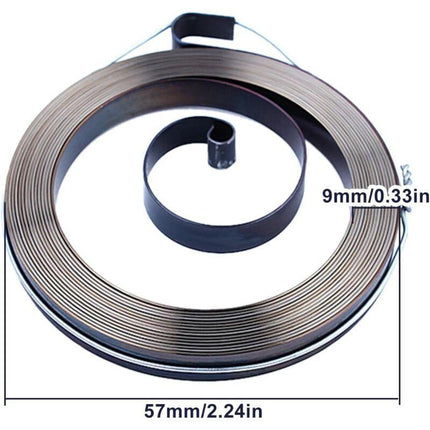 Starter Cord with Starter Spring and Detent for Stihl Fc55 Fs55 Fs45 Fs46 Fs38 Hl45 Trimmer.