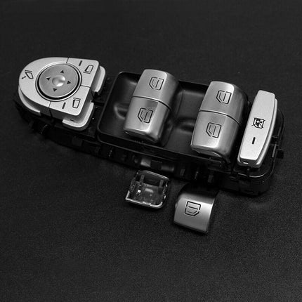 4pcs Window Lifter Control Switch Button Door Window Switch for C-Class W205 GLC W253.
