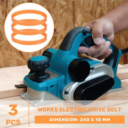 PU 240 mm belt Electric planer drive belt for 1900B.