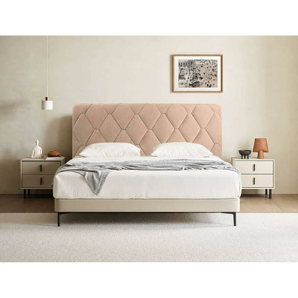 Headboard Cover, Headboard Cover Decorative Cover Bedroom Thickened Soft Package Dustproof Stretch Cover, Camel, 170cm (67 inches).