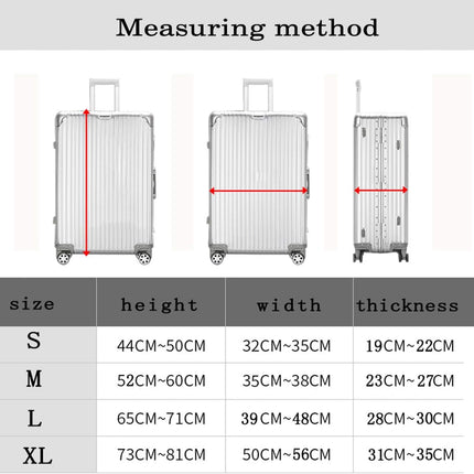 Suitcase Protective Bag Luggage Suitcase Cover Fits 18-32 Inch Suitcases Cat B Cat B XL.