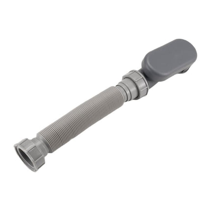 Low Profile 1 1/2 P Flexible P-Trap Bath Shower Drain Hose Flat Base Drain for.