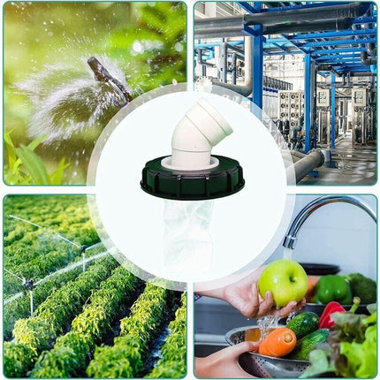 IBC Tank Filter 1000L, 165mm Washable Nylon Water Filter, Compatible with IBC Tank Accessories.