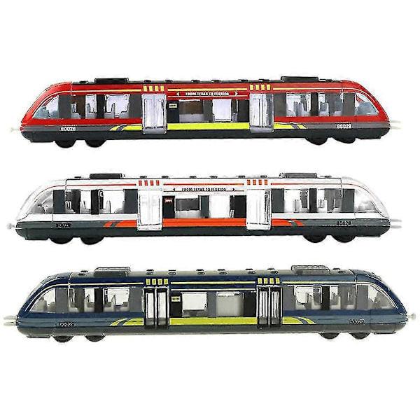 3pcs Simulation Electric Train Toy Children Train Toy Educational Train Toy Funny Train Toy.