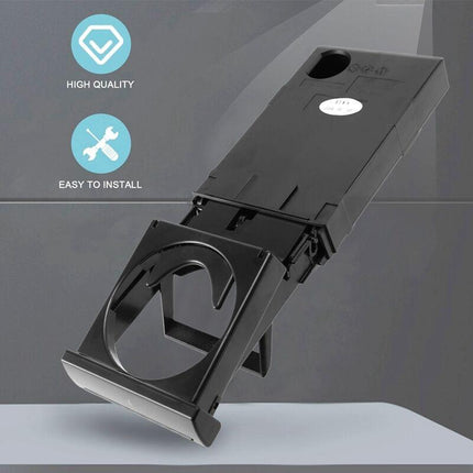 Retractable Folding Cup Holder For A6 C5 1998-05 A4 98-2002 4B0862534D.