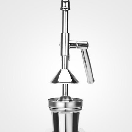 Manual Press Stainless Steel Fruit Squeezer Handheld Vegetable Fruit Orange Maker Blender Making Cup.