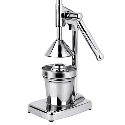 Manual Press Stainless Steel Fruit Squeezer Handheld Vegetable Fruit Orange Maker Blender Making Cup.