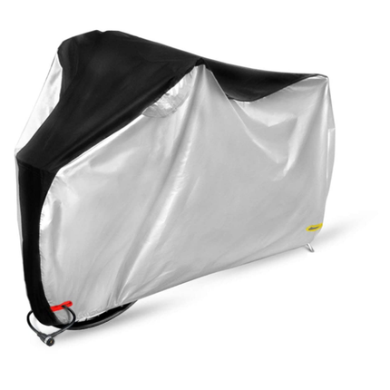 Bicycle cover for outdoor storage, cover/bike storage for mountain bikes. —XL,200*70*110CM,Silver and black,.