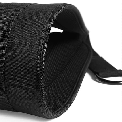 Seektop Weighted Pull Up Dip Belt With Chain (100kg Capacity) - Home Gym Strength Training Waist Belt, Black Eva Material.