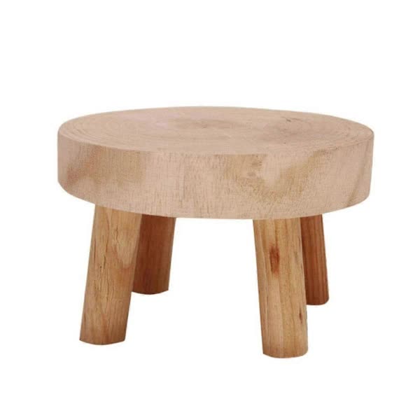Mini Wooden Pallet Display Plant Stand Decorative Wooden Plant Pallet Bonsai Holder for Indoor Outdoor Home Garden C.