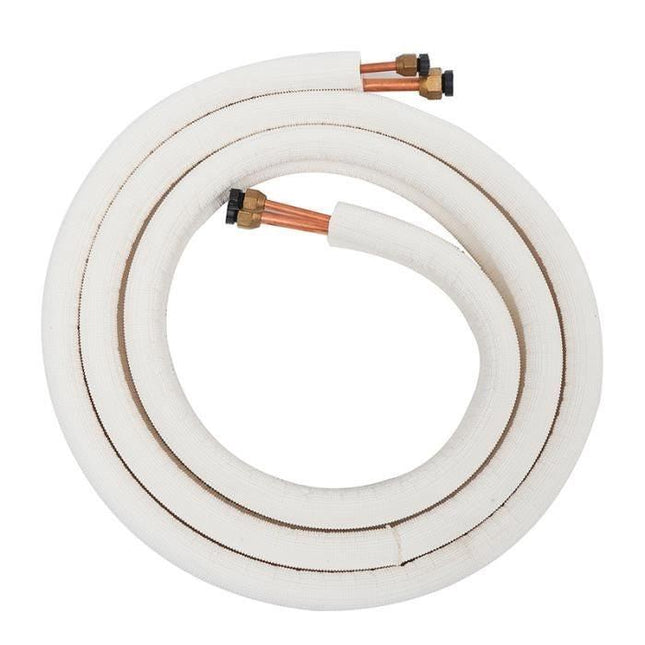 TEMPSA Air Conditioning Pipe - 1/4+3/8 - Insulated Copper - 3M White_max White.
