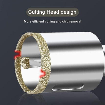 100mm Diamond Hole Saw with Centering Drill, Tile Hole Saw a.