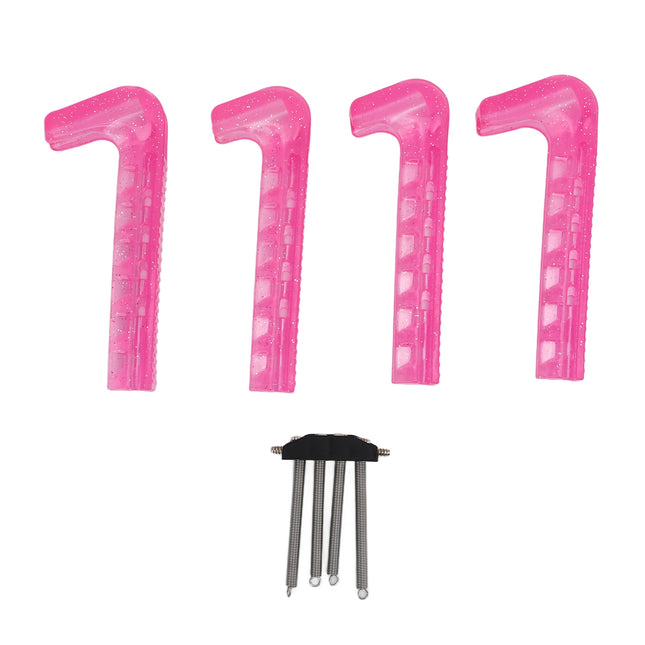 pcs Skate Guards Non-Slip Soft Plastic Adjustable Hockey Skate Blade Protectors for Home.
