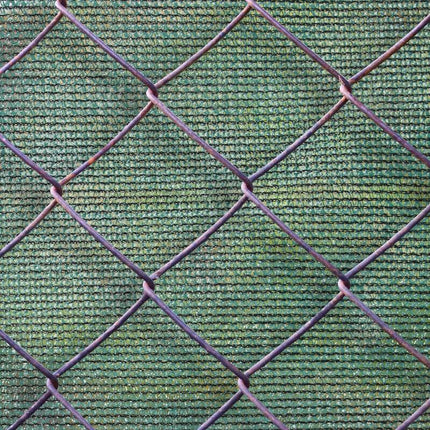 Fence fabric, privacy screen for garden fences & balcony railings, HDPE fabric, UV-stabilized, weatherproof, 1x5m, green.
