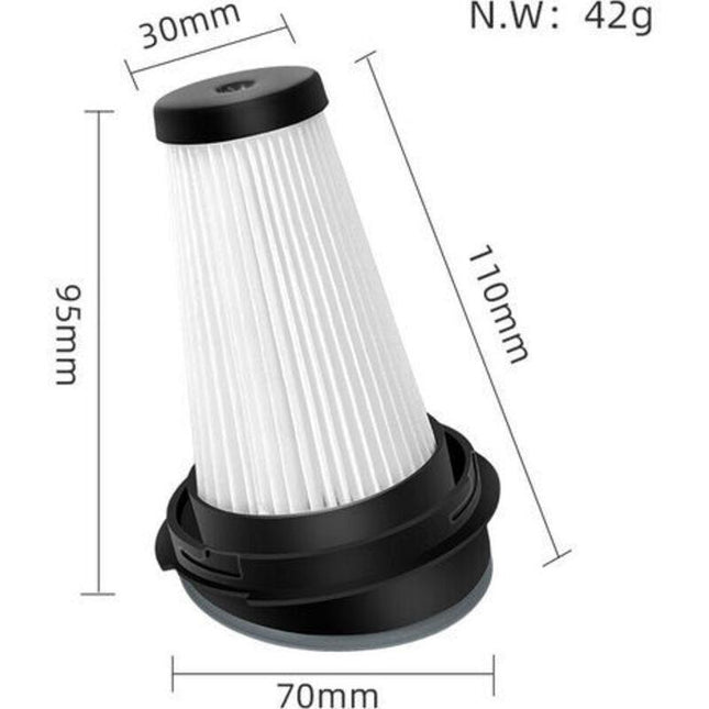 Rowenta X-pert 3.60 X-Pert 160 RH72xxx ZR005202 vacuum cleaner replacement filter 4-pack.