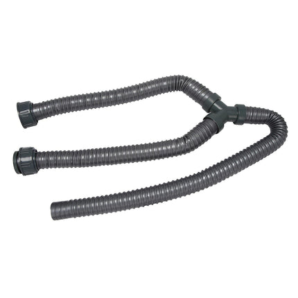 1m Washing Machine PVC Y-Shaped Drain Hose Washing Machine Pipe Connector.