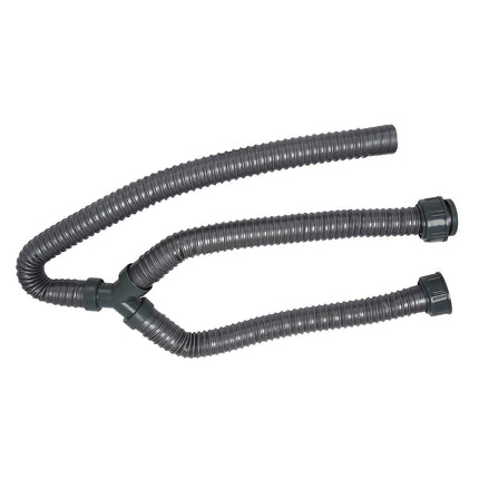 1m Washing Machine PVC Y-Shaped Drain Hose Washing Machine Pipe Connector.