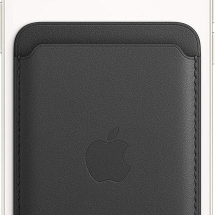 Apple iPhone FineWoven Wallet with MagSafe black.
