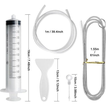 Refrigerator Drain Hole, Refrigerator Cleaning Set, Ref Eight-piece Set.