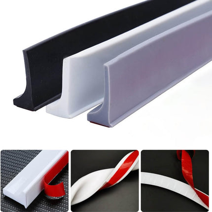 Shower Threshold / Water Barrier – Self-adhesive shower strip – 2m Grey.