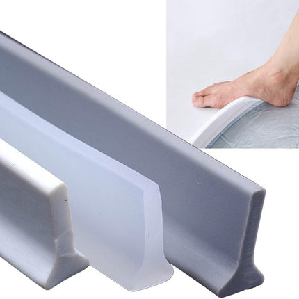 Shower Threshold / Water Barrier – Self-adhesive shower strip – 2m Grey.