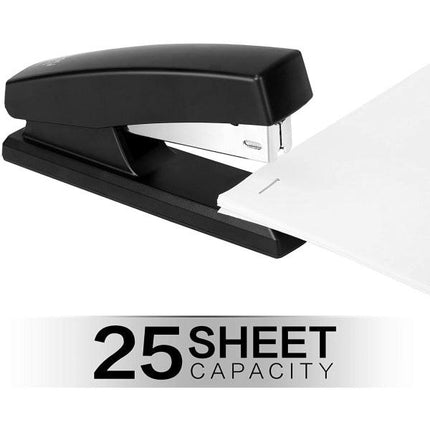 Stapler, stationary stapler with 1000 staples, office stapler, 25—yux.