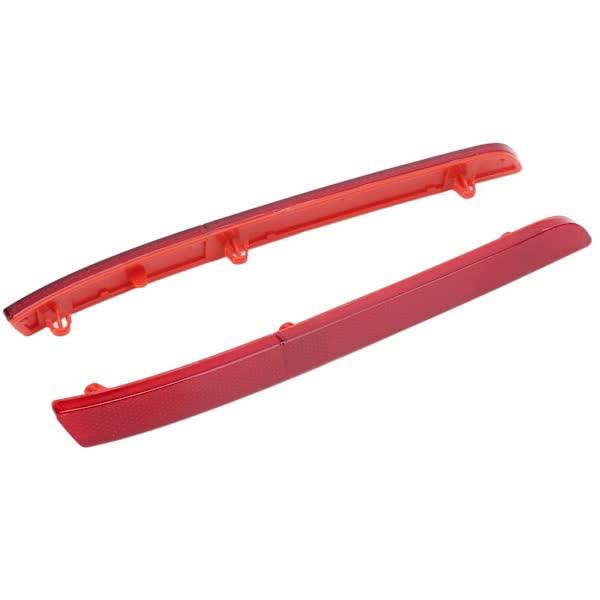 Pair Left Right Rear Bumper Reflector Red 7E0945105 Replacement Transporter T5 T6 2012-2016.