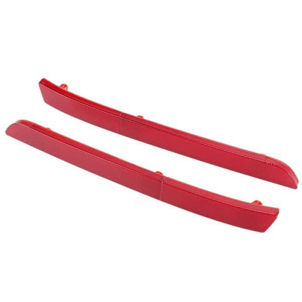 Pair Left Right Rear Bumper Reflector Red 7E0945105 Replacement Transporter T5 T6 2012-2016.