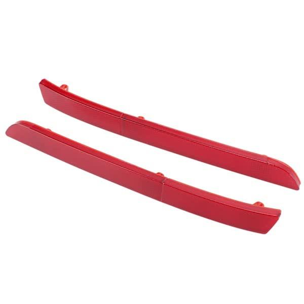 Pair Left Right Rear Bumper Reflector Red 7E0945105 Replacement Transporter T5 T6 2012-2016.