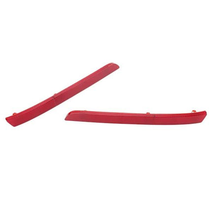 Pair Left Right Rear Bumper Reflector Red 7E0945105 Replacement Transporter T5 T6 2012-2016.
