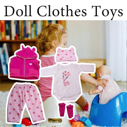 Clothes for baby dolls 43-51 cm - Matching accessories and gift sets.