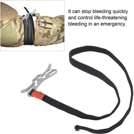 Clip-on Tourniquets Rapid Hemostasis One-Handed Operation Expandable Clip-on Tourniquet for Indoor and Outdoor Activities, DUBUNS.