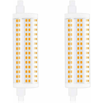 20W 118mm R7s Dimmable LED bulb, Daylight 4000K, 2200lm, 2 pcs - Equivalent to 200W Halogen, Energy Class A+.
