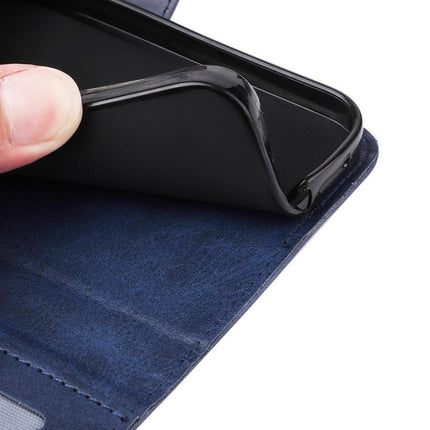 SKALO Samsung S25 Ultra PU Leather Wallet Case - Multiple Colors Blue_max Blue.