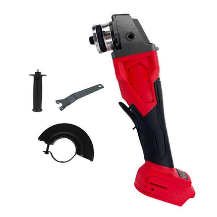 Suitable for Milwaukee 18V battery-powered brushless angle grinders, 3-speed operation, 100mm diameter electric cordless polishing and cutting. As Shown.