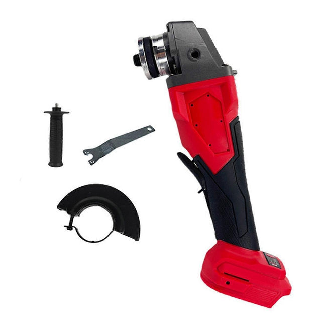 Suitable for Milwaukee 18V battery-powered brushless angle grinders, 3-speed operation, 100mm diameter electric cordless polishing and cutting. As Shown.