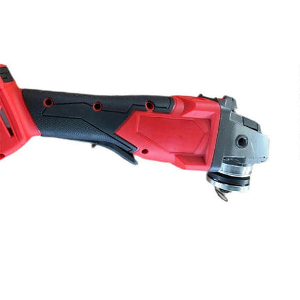 Suitable for Milwaukee 18V battery-powered brushless angle grinders, 3-speed operation, 100mm diameter electric cordless polishing and cutting. As Shown.