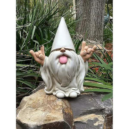 George the ""dwarf rocker"" - this garden gnome will rock your enchanted mini world, Guazhuni.