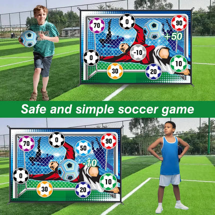 150cm Football Play Mat Set Outdoor Indoor Football Toys.