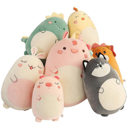 Squishmallow Pillow Doll Kawaii Animal Fat Dinosaur Pillow Plush 80cm Unicorn 60cm-max Unicorn 60cm.