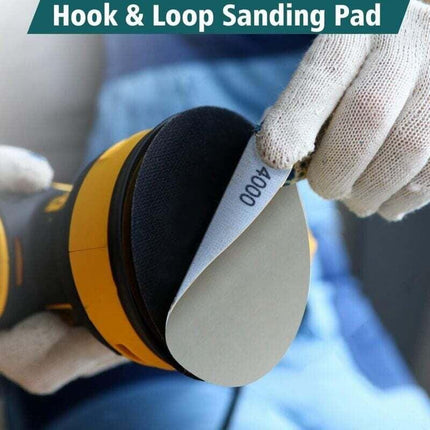 24-piece 50mm wet and dry sanding discs, 600-5000 grit, abrasive for polishing metal and wood.